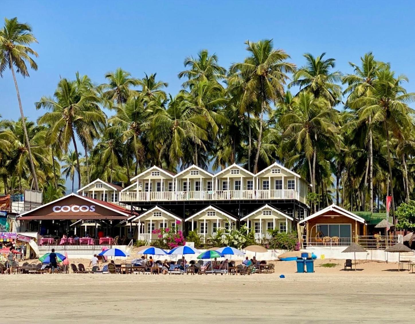 Cocos Beach Resort Palolem Bagian luar foto